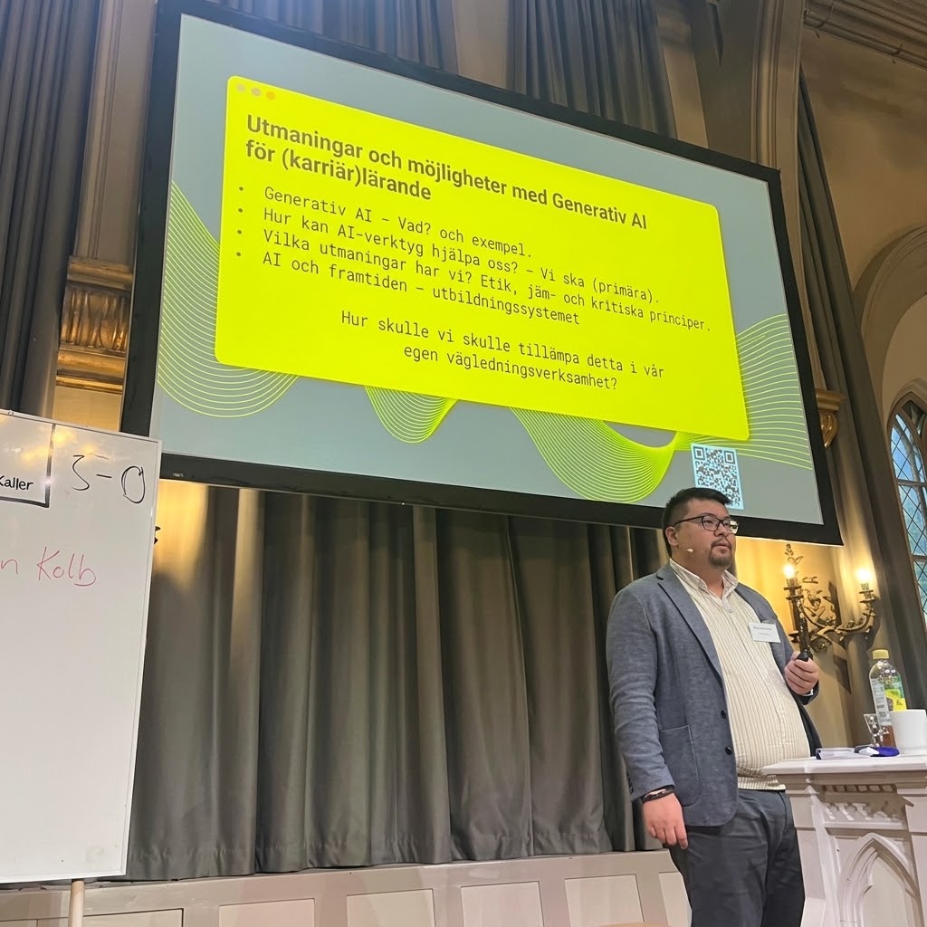 Workshop om generativ AI i vägledning