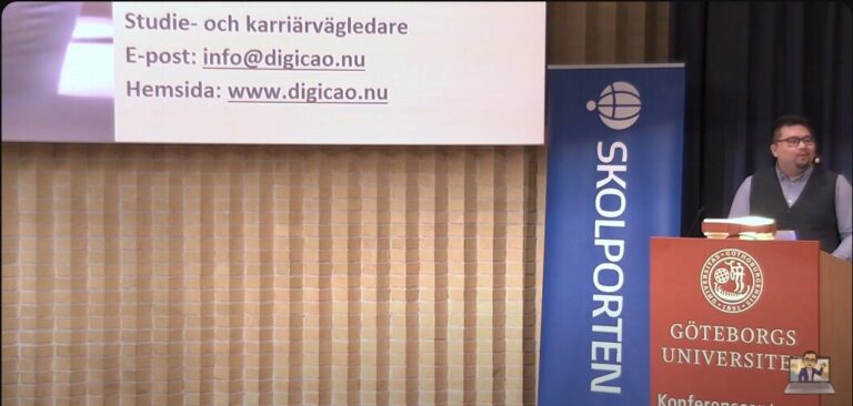 Joakim föreläser vid Göteborgs universitet