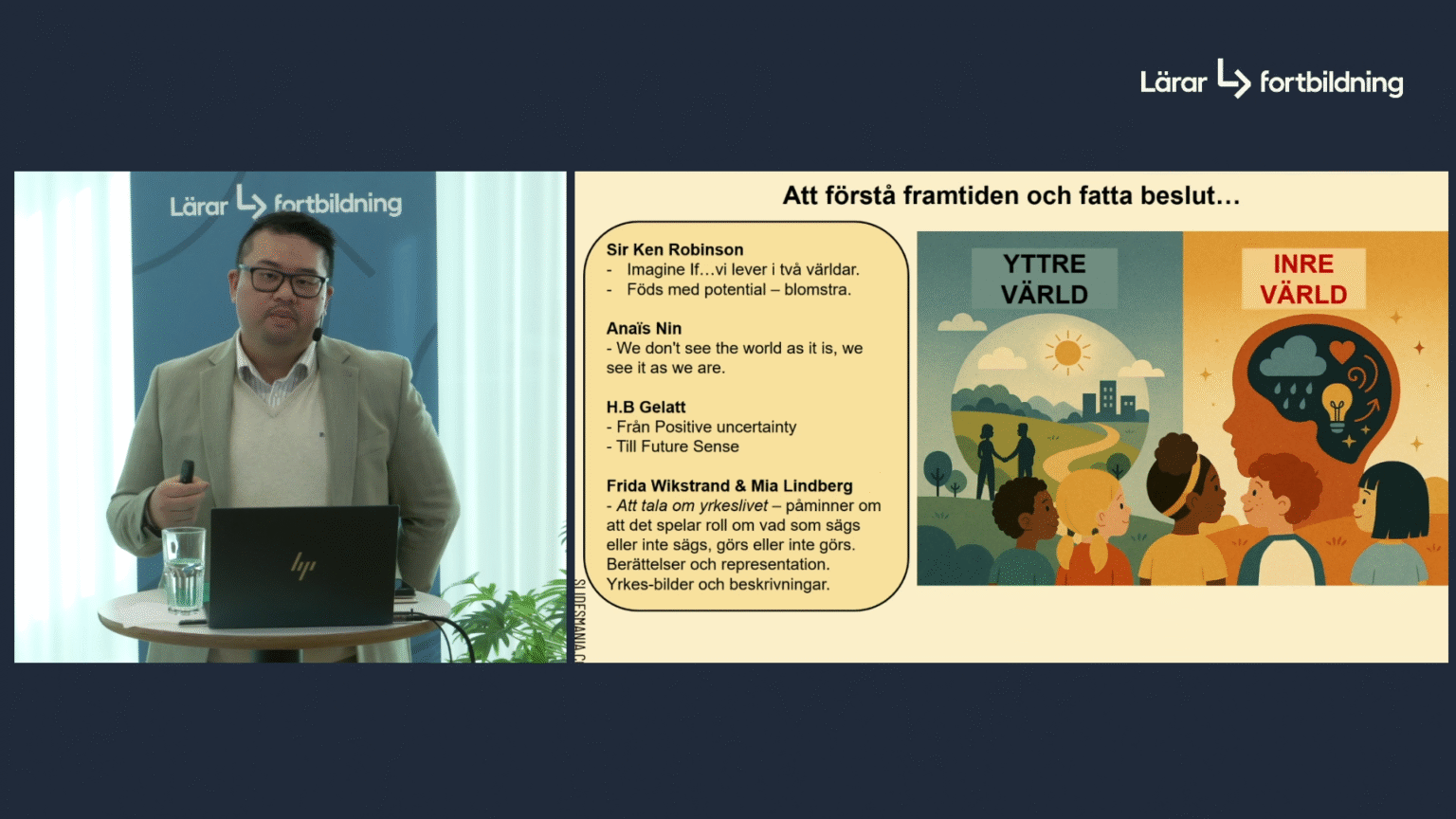 Digital föreläsning för lärare och vägledare